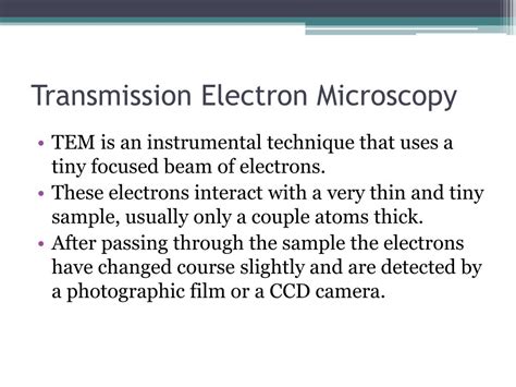 tem microscope ppt|(PPT) L.